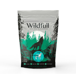 Hrana uscata caini, Wildfull, sac 2 kg, toate taliile, junior, aroma miel