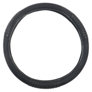 Husa volan auto Carbone 20322, piele sintetica, negru, D 37 - 39 cm