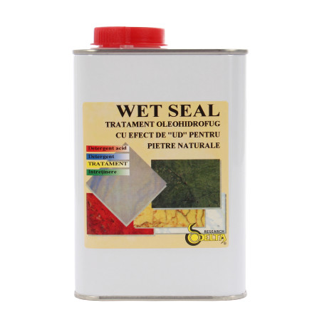 Impermeabilizant pentru piatra, cu efect umed, Wet Seal, 1 L