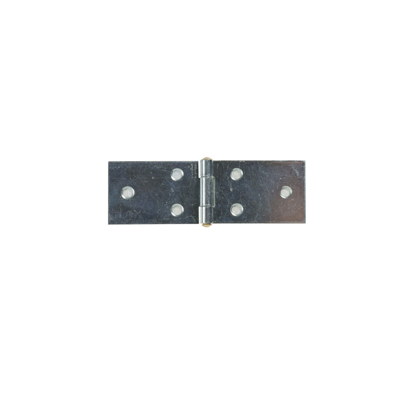 Balama cu aripi plane, pentru mobila, din tabla zincata, 100 x 32 mm