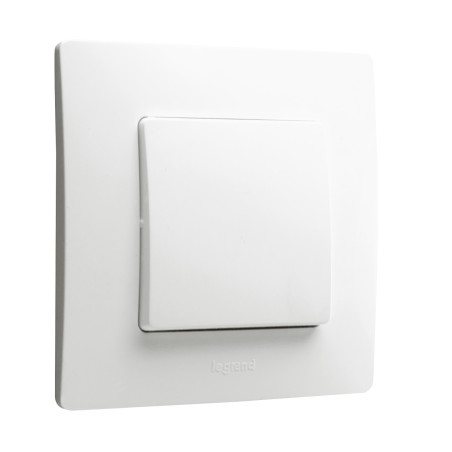 Intrerupator cap cruce Legrand Niloe 396462, incastrat, alb