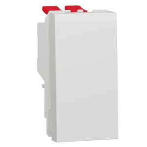 Intrerupator cap cruce Schneider Electric Noua Unica NU310518, incastrat, modular - 1, 10A, alb