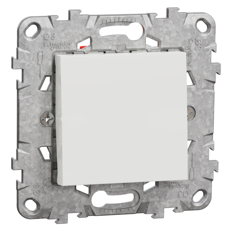 Intrerupator cap cruce Schneider Electric Noua Unica NU520518Z, incastrat, 10A, alb