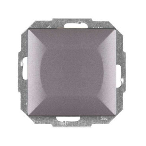Intrerupator cap scara - cruce simplu Abex Perla WP-8P AN, incastrat, antracit
