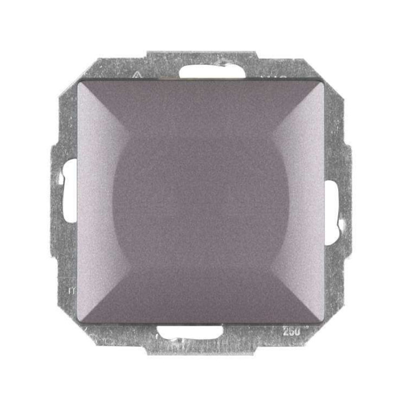 Intrerupator cap scara - cruce simplu Abex Perla WP-8P AN, incastrat, antracit