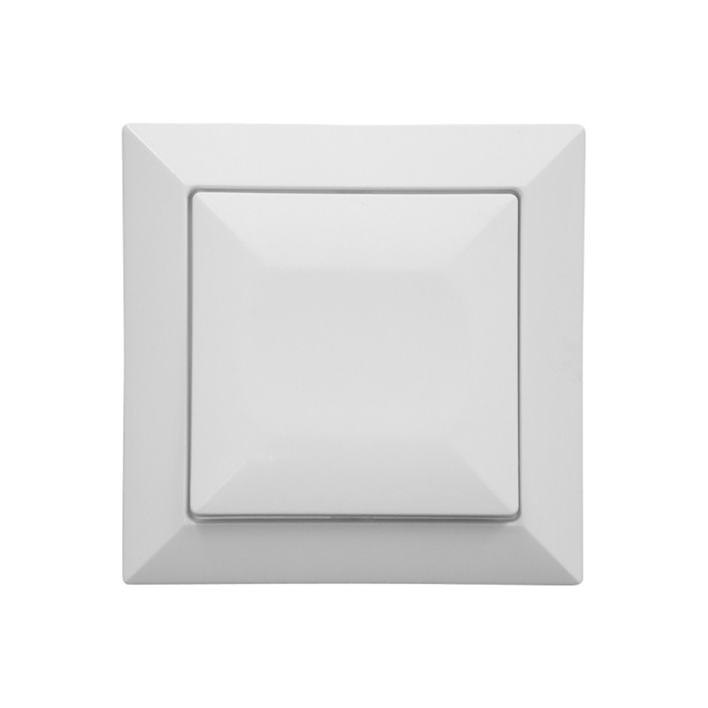 Intrerupator cap scara simplu Abex Perla WP-5 P, incastrat, alb