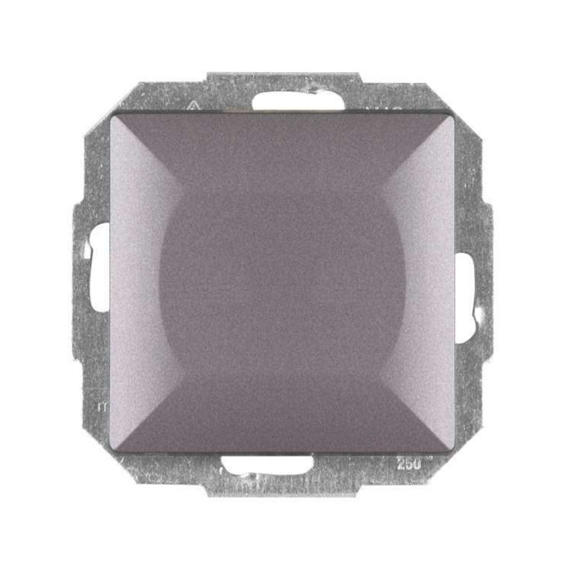 Intrerupator cap scara simplu Abex Perla WP-5P AN, incastrat, antracit