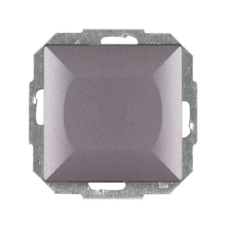 Intrerupator cap scara simplu Abex Perla WP-5P AN, incastrat, antracit