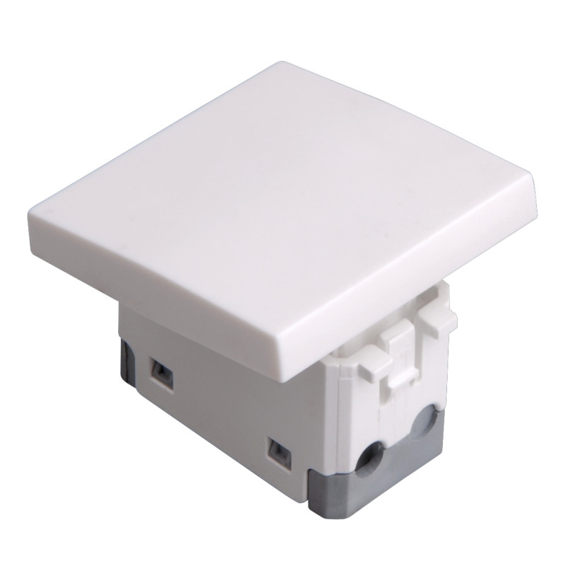 Intrerupator cap scara simplu Hoff, incastrat, modular - 2, 16A