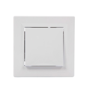 Intrerupator cap scara simplu Schneider Electric Asfora EPH0400121, incastrat, rama inclusa, alb