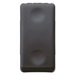 Intrerupator cruce Gewiss System GW21579-1BL, incastrat, modular - 1, negru