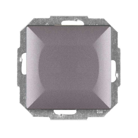 Intrerupator cu revenire Abex Perla WP-6P AN, incastrat, antracit
