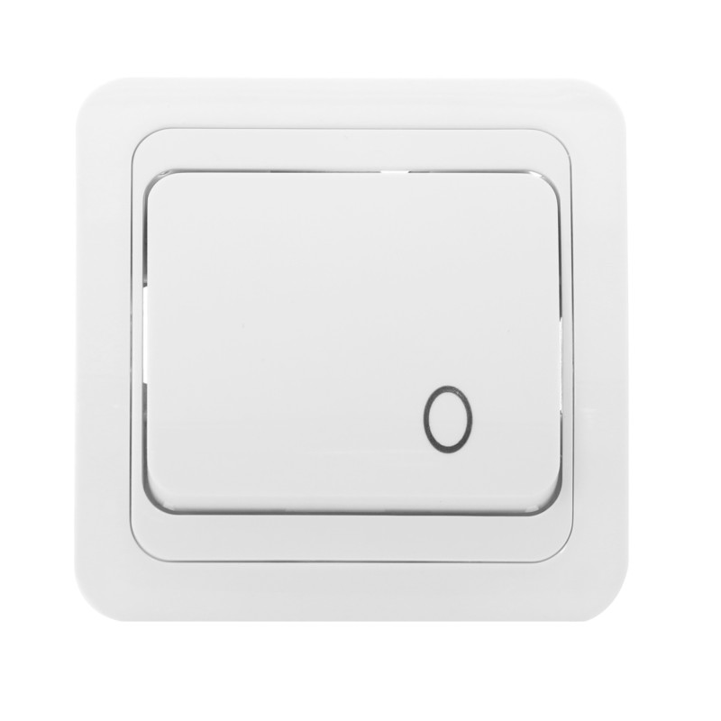 Intrerupator cu revenire Comtec Eco Premium MF0012-06009, incastrat, alb