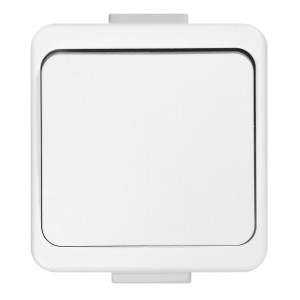 Intrerupator cu revenire Smart WNT-6/7S, alb