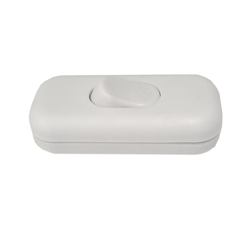 Intrerupator pe fir Adeleq 31-2086, pe fir, alb
