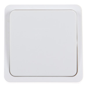 Intrerupator simplu Hoff Mini, aparent, 10A, alb