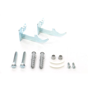 Kit 2 console prindere calorifer aluminiu, reglabile