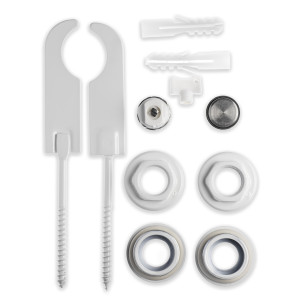 Kit calorifer aluminiu BL-SET-PS2, otel zincat, 11 elemente