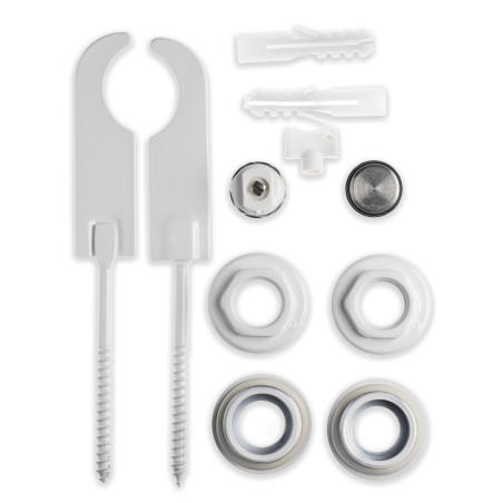 Kit calorifer aluminiu BL-SET-PS2, otel zincat, 11 elemente