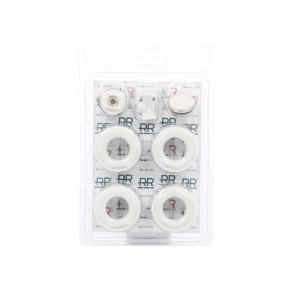 Kit calorifer aluminiu Remer 545, alb, 11 elemente