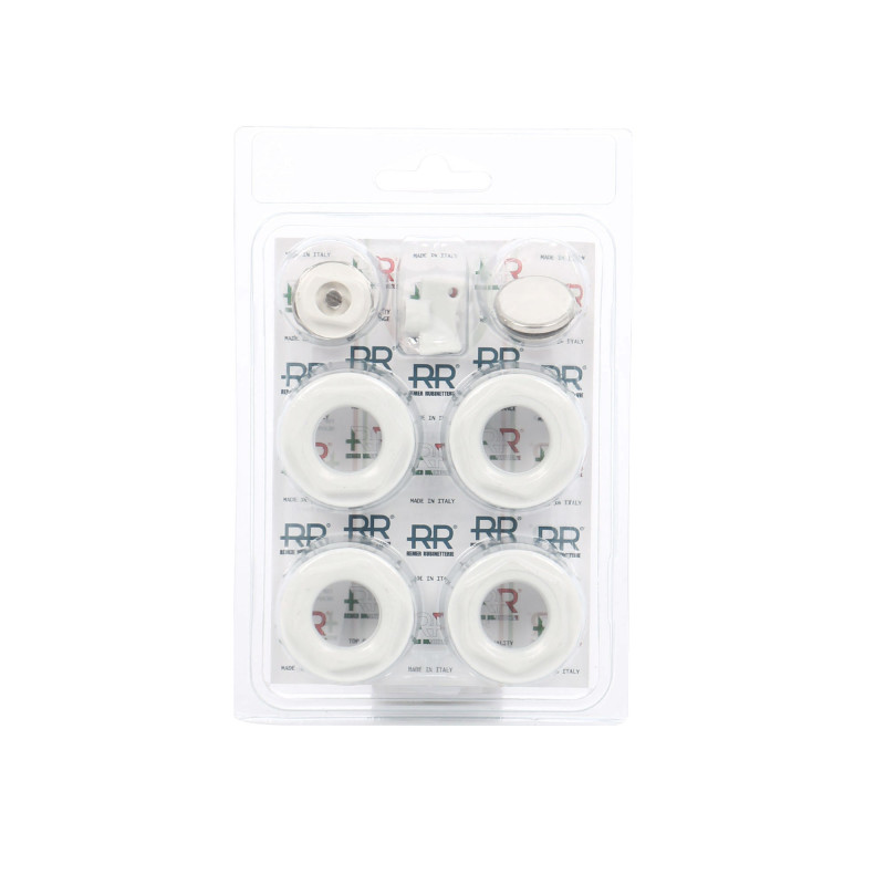 Kit calorifer aluminiu Remer 545, alb, 11 elemente