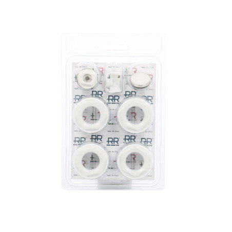 Kit calorifer aluminiu Remer 545, alb, 11 elemente