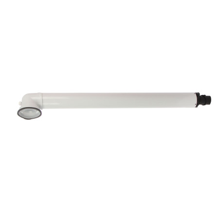 Kit evacuare condensare centrala termica Bosch, L 1000 mm, cu adaptor D 80/125 mm la D 60/100 mm