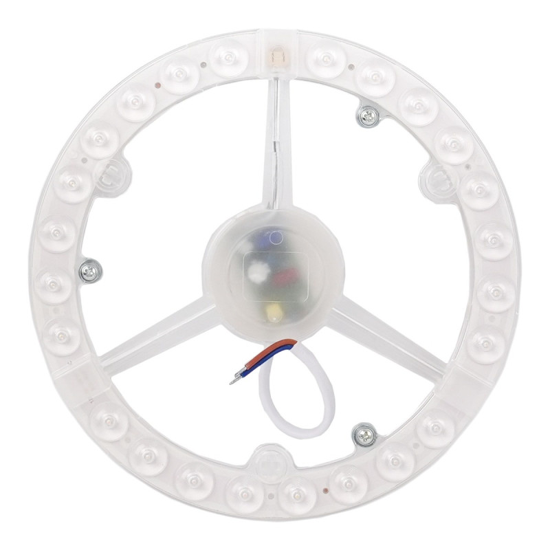 Kit modul LED Hepol, rotund, 18W, 1800lm + driver 19.6 cm, lumina neutra 4000K
