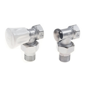 Kit robinet calorifer tur + robinet calorifer retur Giacomini R705KX003, alama, 1/2"
