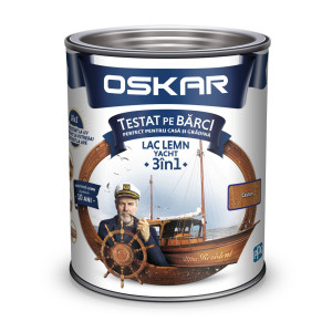 Lac pentru lemn Oskar Yacht, castan, interior / exterior, 0.75 L