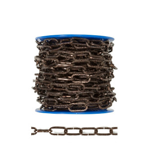 Lant din otel, Vormann, pentrun uz casnic / delimitari, cu za patrata, bronz, 3 mm