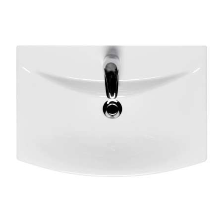 Lavoar incastrat Cersanit Carina K31 - 006, alb, dreptunghiular, 60 cm