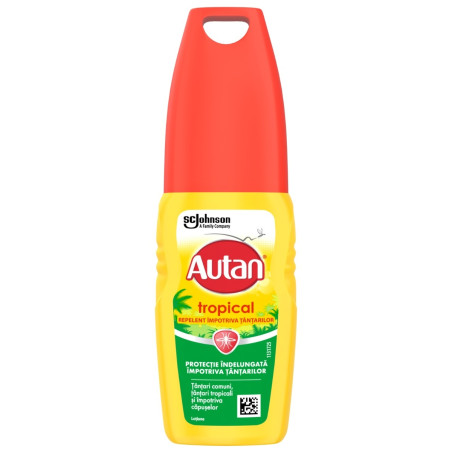 Lotiune de corp impotriva insectelor Autan Tropical, 100 ml