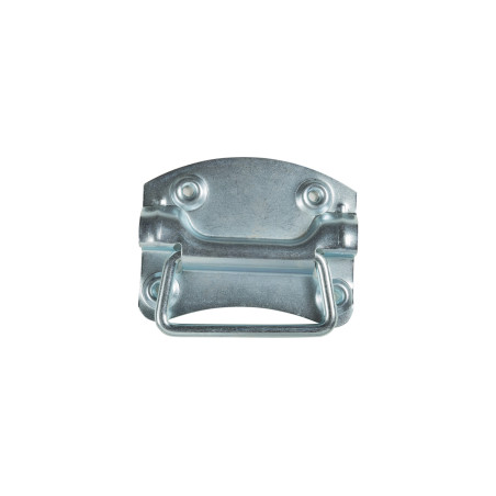 Maner pentru lada stup, metalic, finisaj zincat, 120 x 85 mm