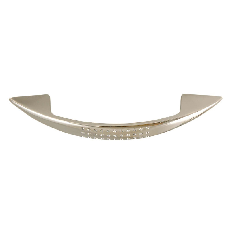 Maner pentru mobila, din plastic, finisaj cromat, M 484.43.22, M4 x 96 mm
