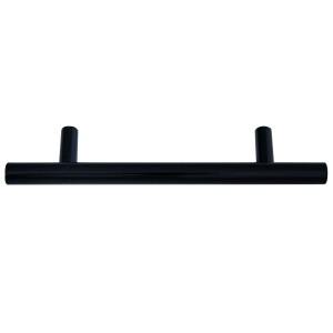 Maner pentru mobila, din plastic, finisaj negru, M 484.61.19, M4 x 96 mm