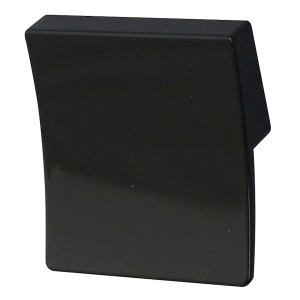 Maner pentru mobila, din plastic, finisaj negru, M 484.65.19, M4 x 32 mm