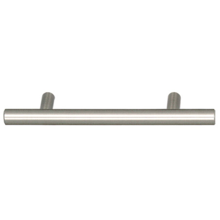 Maner pentru mobila, din zamac, finisaj nichel mat, M 480.94.24, M4 x 192 mm
