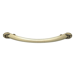 Maner pentru mobila, metalic, finisaj alamit antic, M 483.07.29, M4 x 96 mm