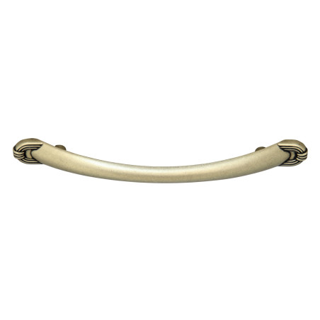 Maner pentru mobila, metalic, finisaj alamit antic, M 483.07.29, M4 x 96 mm