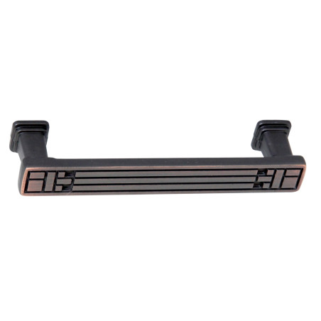 Maner pentru mobila, metalic, finisaj cupru antic, M 486.99.28, M4 x 96 mm