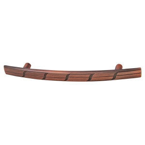 Maner pentru mobila, metalic, finisaj cupru antic, M 487.75.28, M4 x 96 mm
