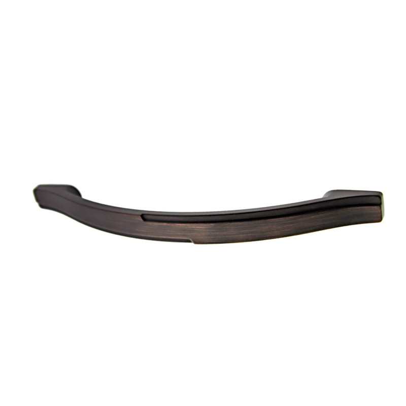 Maner pentru mobila, metalic, finisaj cupru antic, M 880.08, M4 x 128 mm