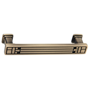 Maner pentru mobila, metalic, finisaj grafiat, M 486.99.39, M4 x 96 mm