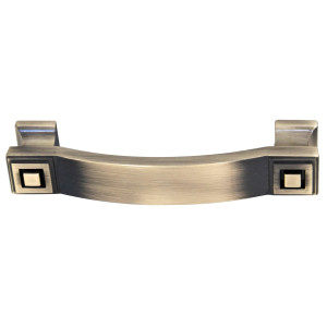 Maner pentru mobila, metalic, finisaj grafiat, M 487.77.39, M4 x 96 mm
