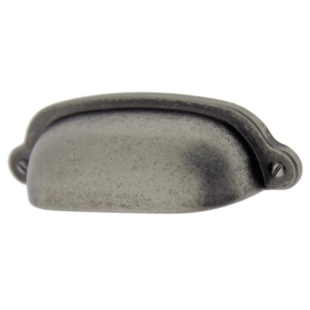 Maner pentru mobila, metalic, finisaj gri antic, M 880.10, M4 x 64 mm