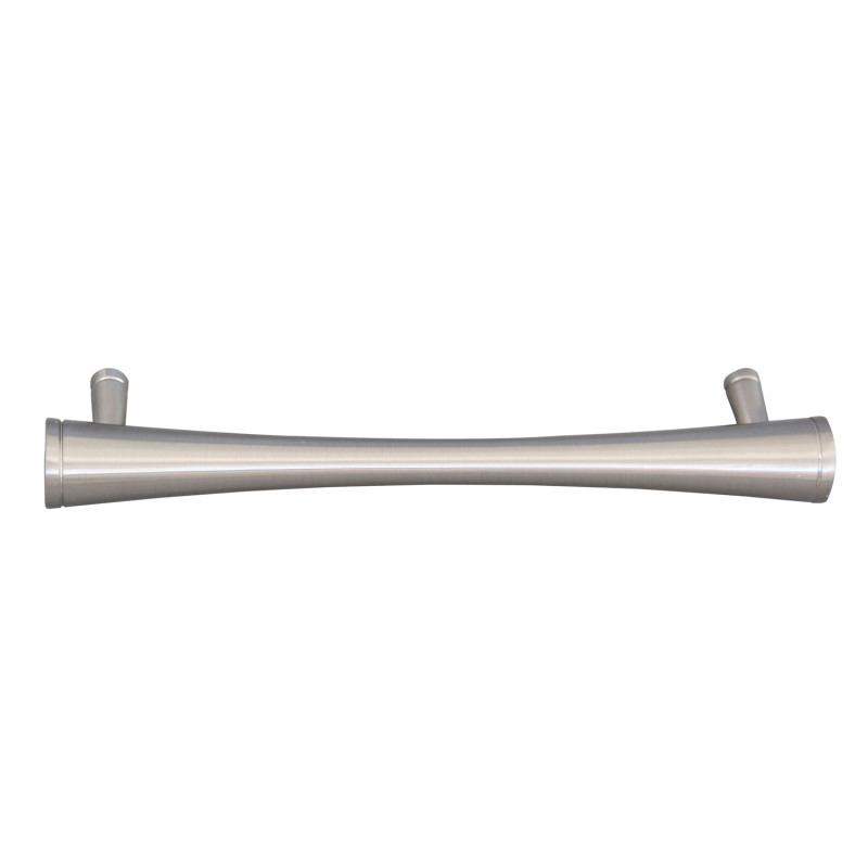 Maner pentru mobila, metalic, finisaj nichel mat, M 487.96.24, M4 x 128 mm