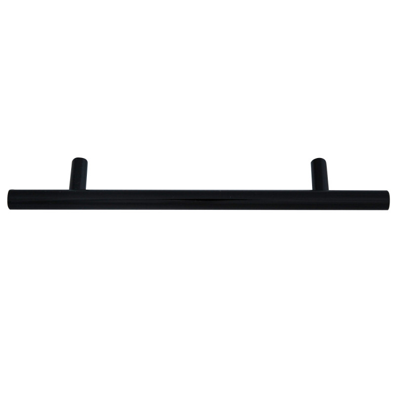 Maner pentru mobila, plastic, negru, M 484.90.19, 128 mm