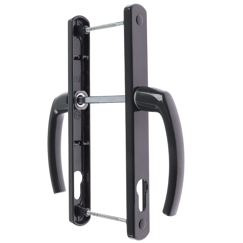 Maner usa PVC, cu sild, Filiz, pentru cilindru, aluminiu, gri antracit, 92 mm