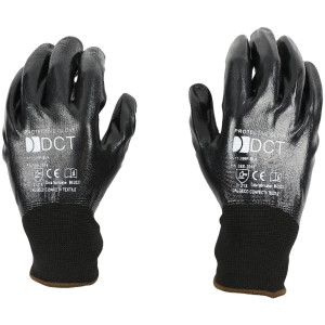Manusi de protectie Black, elastan + poliester, negru, marimea 10